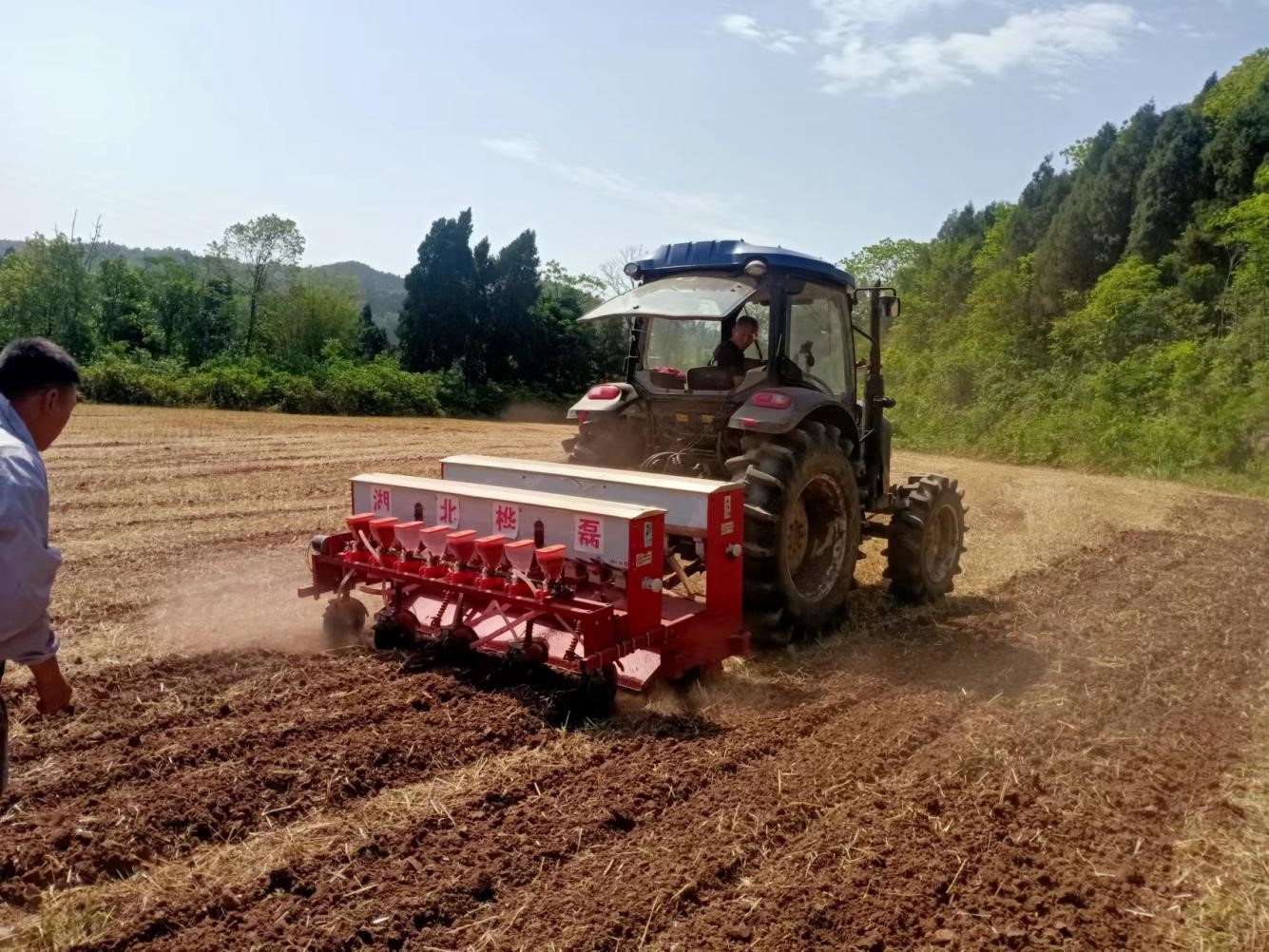 春耕春播好季节 高粱水稻种植忙