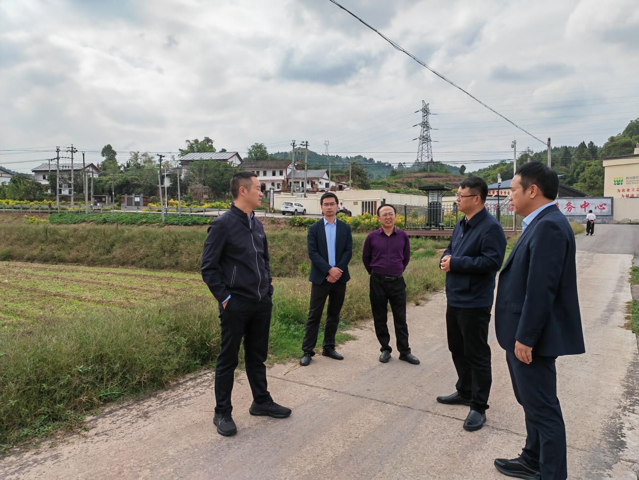 孙吓茁到广安调延装种业+社会化服务”发展情况