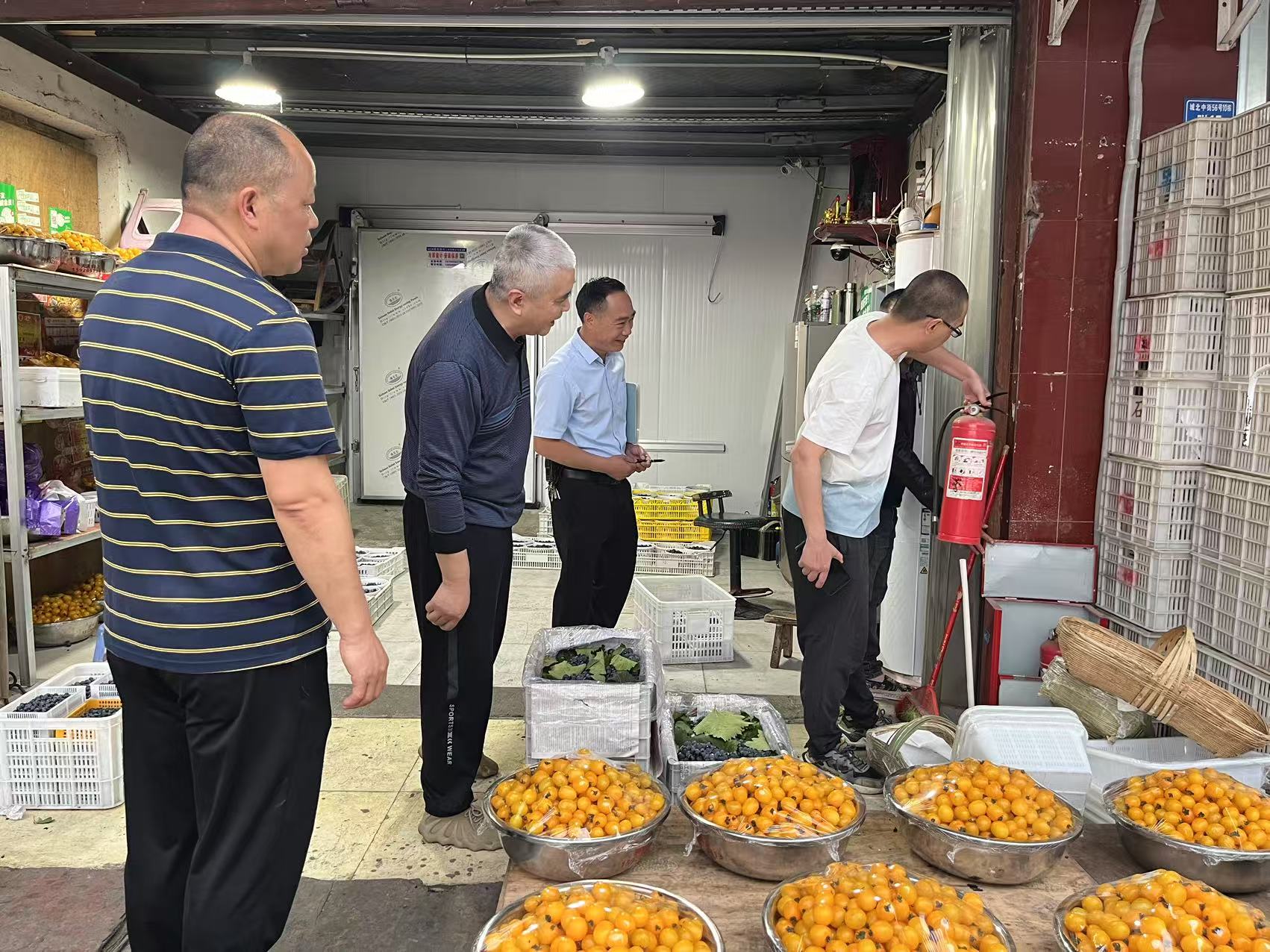 成都片区发展五一节前安全大查抄