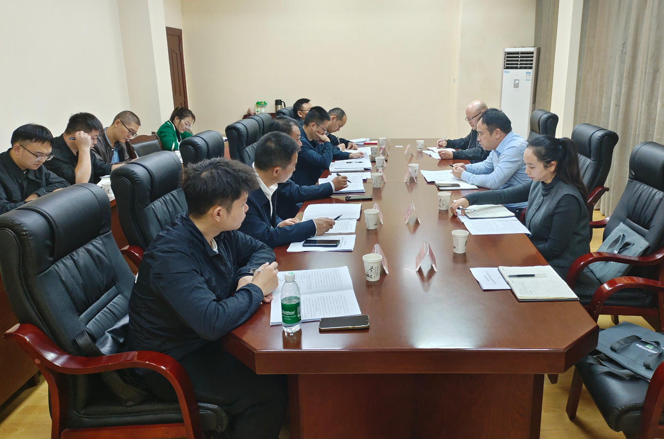 西大农科公司与武胜县人民当局发展粮油全产业链合作座谈会